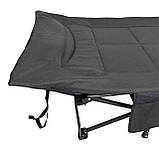 Похідна розкладачка LEOBRO сірого кольору (HT-169K Grey), фото 4