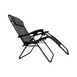 Розкладне крісло шезлонг LEOBRO Zero Gravity у клітинку (HT-167D PLAID), фото 8