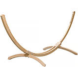 Гамак для саду з навантаженням 130 кг Lungo кремовий — CZILLO, фото 4