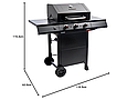 Газовий гриль Char-Broil Performance CORE B 3 Cart, фото 8