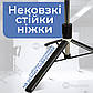 Монопод штатив R1L 170 см блютуз пульт bluetooth кнопка палиця для селфі + портативне накамерне відеосвітло M15, фото 6