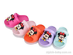 Дитяча колекція літнього взуття гуртом.  Дитячі шльопанці 2025 постачальника Sanlin оптом (рр. с 18 по 23)