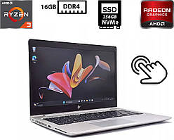 Ноутбук HP EliteBook mt45/14" IPS Touch 1920x1080/AMD Ryzen 3 Pro 3300U 2.10GHz/16GB DDR4/SSD 256GB/AMD Radeon Vega 6 2GB LTE Б/В