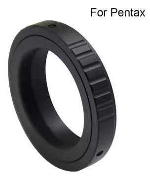 Т-кільце T-Ring для фотоапаратів Pentax PK, різь для кріплення M42x0.75, метал