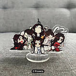 2D акрилова плоска статуя в стилі аніме героїв, 6 см., фото 3