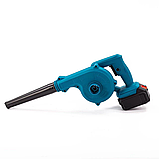 Акумуляторна повітродувка-пилосос Makita 2в1 18V — універсальний помічник для чистоти, фото 4