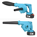 Акумуляторна 18V повітродувка пилосос 2в1 Makita у чемодані, фото 6