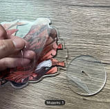 2D акрилова плоска статуя в стилі аніме пари , 10 см., фото 4