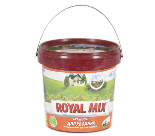 Добриво для хвойних від пожовтіння "ROYAL MIX" 1 кг, оригінал