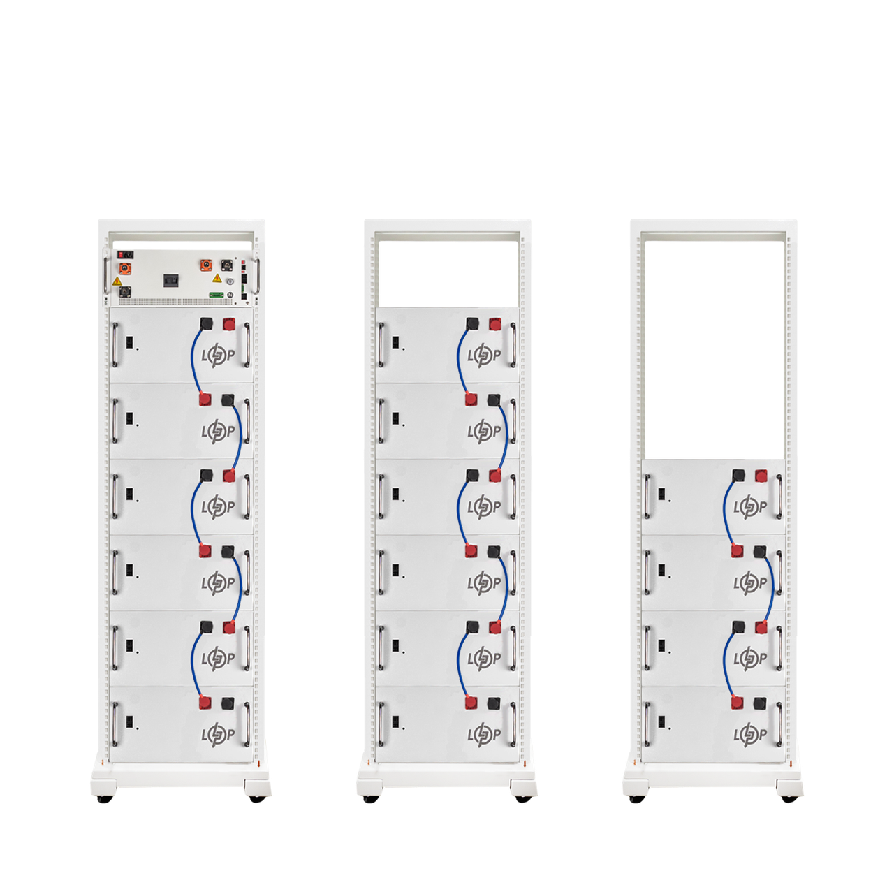 Акумулятор LP LiFePO4 Battery HVM 819,2V 280Ah (229376 Wh) BMS 160А P AB Lrack white, фото 1