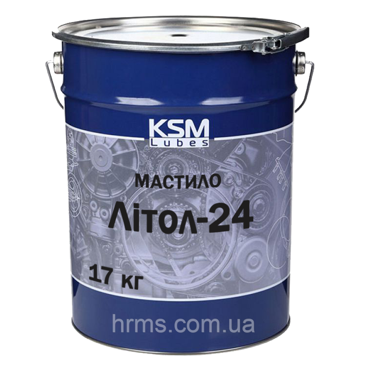 Мастило Літол-24 відро 17кг ГОСТ 21150-87 KSM Мастило Літол-24 NLGI 3 Litol 24 літол мастило Літол литол24 КСМ