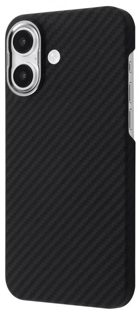 Накладка iPhone 16 black Carbon Slim with MagSafe Proove