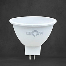 Світлодіодна лампа Biom BT-709 MR16 10W GU5.3 3000К матова, фото 3