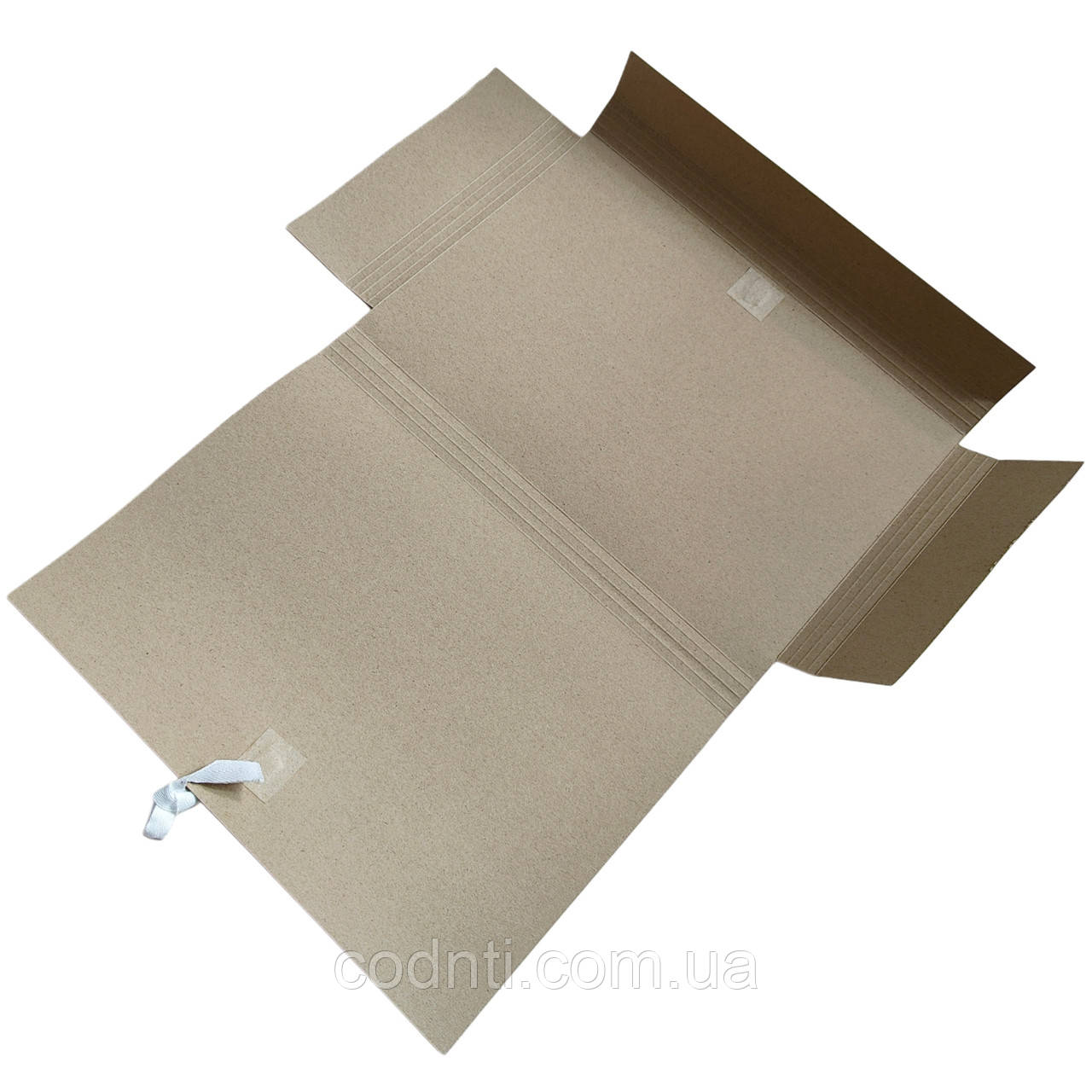 Папка архівна ЮТЕК з титульною сторінкою "Для Папір Герб" 215х310 мм на зав'язках, корінець 0,7-2,8 см 50 шт, фото 1