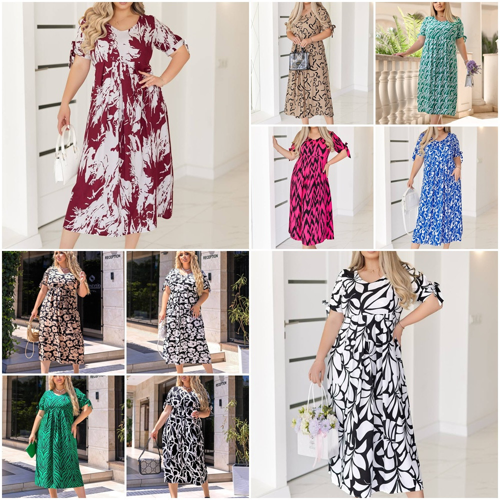 Жіноча сукня штапель батал, фото 1