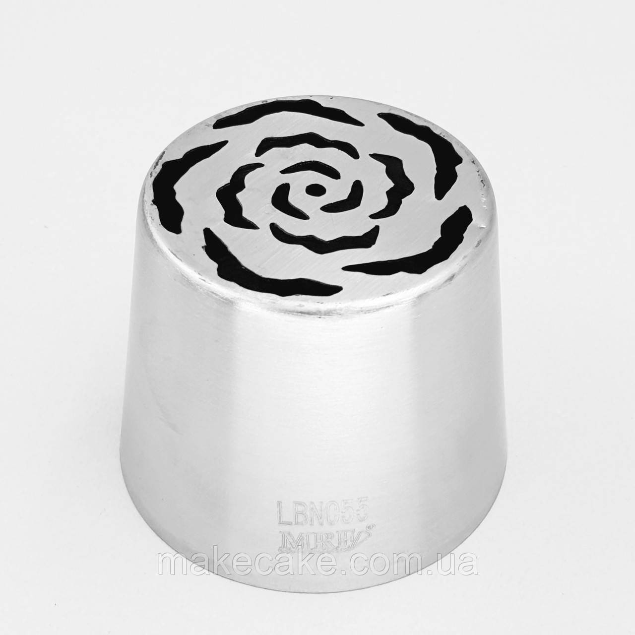 Насадка металева для зефіру велика Тюльпан No55 — 4 см, фото 1