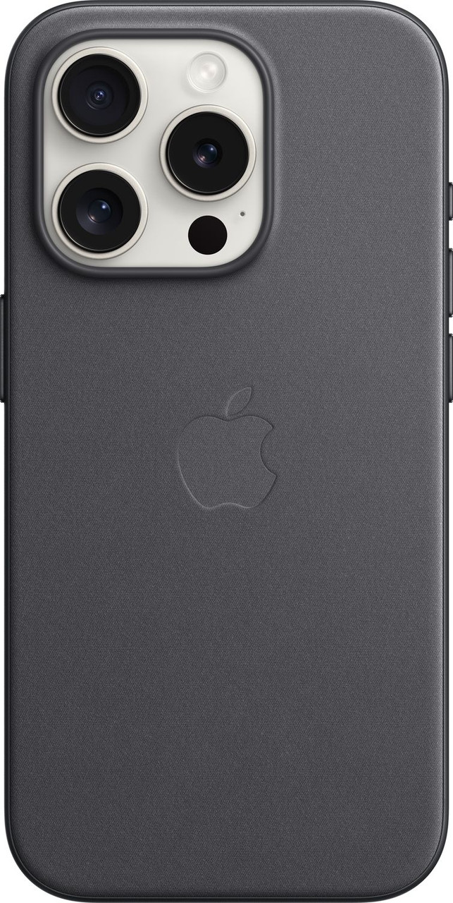 Накладка iPhone 15 Pro Black FineWoven Case MagSafe MT4H3