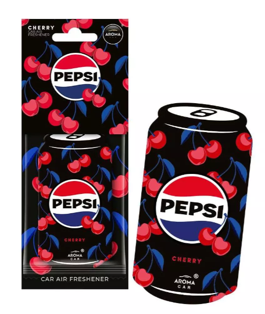 Автомобільний ароматизатор Aroma Car Pepsi Cellulose Can - Cherry
