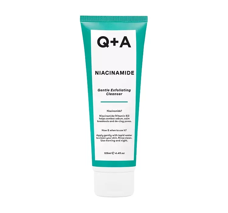 Очищувальний засіб для обличчя Q+A Niacinamide Gentle Exfoliating Cleanser 125ml