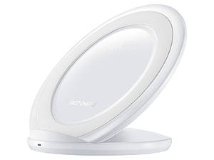 Бездротова зарядна станція на 1 пристрій 10W TRY Charge Stand кругла підставка біла кругла підставка