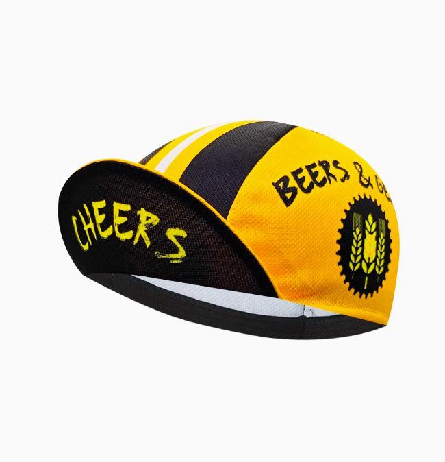 Спортивна вело кепка Beers & Gears (53-57) М