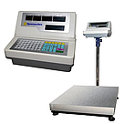 Ваги з друком етикеток підлогові Кіровоград-Ваги ВТНЕ-ПРИНТ-Т1-2 60 кг, фото 3