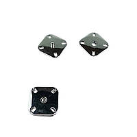 Кнопка нікель, пришивная, металева Ø 2,3 см