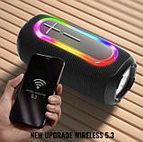 Колонка портативна з підсвічуванням Hopestar P60 Bluetooth 3000 мАг 20 Вт, фото 10