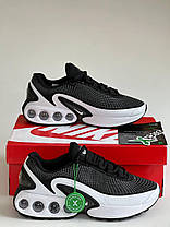 Чоловічі кросівки Nike Air Max DN Black White Взуття Найк Макс ДН чорно-білі текстиль демісезон, фото 6