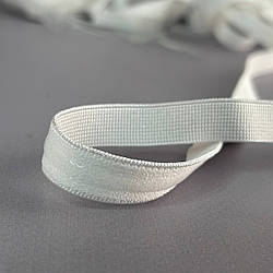 Резинка для бретель 1,2 см із силіконом - білий