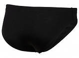 Плавки-сліпи для хлопців Arena TEAM SWIM BRIEFS SOLID чорний, білий Діти 116 см, фото 2