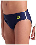 Плавки-сліпи для хлопців Arena SWIM BRIEFS SOLID синій Діти 116 см, фото 8