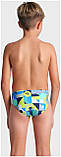 Плавки-сліпи для хлопчиків Arena WALLPAPER SWIM BRIEFS мультиколор Діти 140 см, фото 3