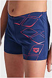 Плавки-шорти для хлопчиків Arena LOSANGE GRAPHIC SWIM SHORT синій Діти 128 см, фото 3
