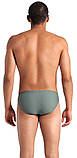 Плавки-сліпи для Чоловікиовікі Arena STRIPE SWIM BRIEFS оливкй, чорний Чоловіки 90, фото 5