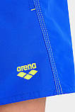 Шорти для плавання Arena BEACH BOXER SOLID R зелений, синій Діти 140см, фото 4