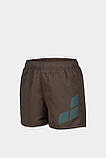 Шорти для плавання Arena BEACH SHORT LOGO R темно-оливковий Діти 140см, фото 4