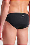 Плавки-сліпи для Чоловікиовіків Arena POSEIDONIA SWIM BRIEFS чорний, білий Чоловіки 95, фото 3