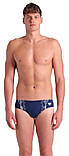 Плавки-сліпи для Чоловікиовіків Arena REFLECTING SWIM BRIEFS темно-синій, білий Чоловіки 85, фото 6