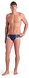 Плавки-сліпи для Чоловікиовіків Arena REFLECTING SWIM BRIEFS темно-синій, білий Чоловіки 85, фото 7