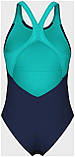 Купальник закритий для Жінкиок Arena FLOW SWIMSUIT V BACK LB темно-синій Жінки 38, фото 2