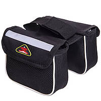 Сумка на багажник велосипеда SP-Sport TQ-2602S 16x13x10,5см Черный