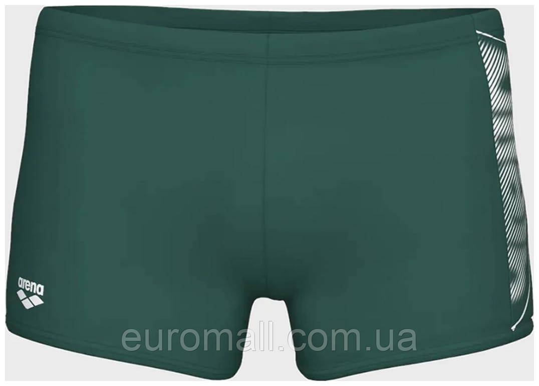 Плавки-шорти для Чоловікиовіків Arena BRIGHT GLARE SWIM SHORT зелений, білий Чоловіки 80, фото 1
