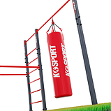 Вуличний багатофункціональний тренажер K-Sport KSOZ007 з турніком, драбиною та брусами для Street Workout, фото 2