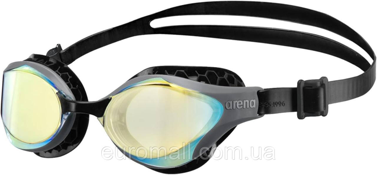 Окуляри для плавання Arena AIR-BOLD SWIPE MIRROR темно-сірий Унісекс OSFM, фото 1