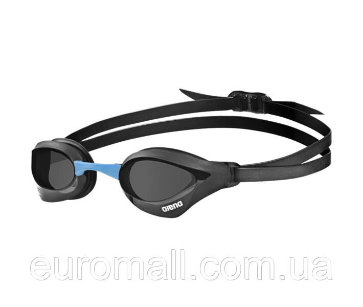 Окуляри для плавання Arena COBRA CORE SWIPE чорний, блакитний Унісекс OSFM, фото 1