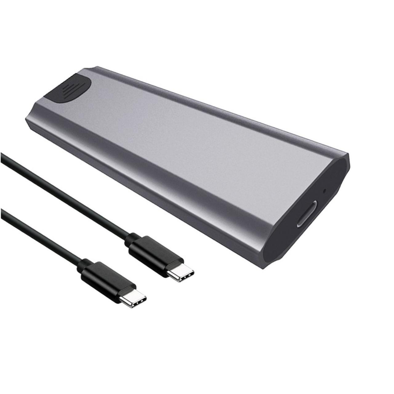 Карман зовнішній для SSD Dynamode M.2 NVMe/SATA USB3.2 GEN2 USB-C (DM-CAD-SSD05)