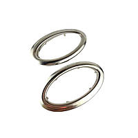 Ручки для сумок овал 9,5 см, металеві.