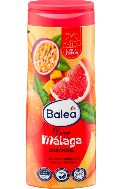 Гель для душу Манго-екзотичні фрукти Balea Málaga300 ml