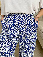 Жіночий прогулянковий костюм із софту з принтом рр.48-50, 52-54, 56-60, фото 7